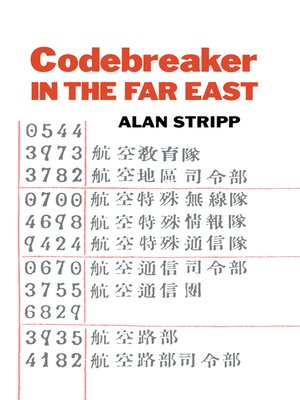 cover image of Codebreaker in the Far East
